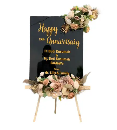 Papan Bunga Akrilik Nanga Mahap